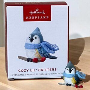 Hallmark 2024 COZY LIL' CRITTERS 6th Miniature Ornament ~ NMIB
